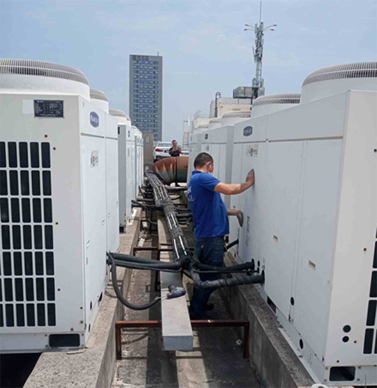 奉贤中央空调制热和不制冷系统维修方法